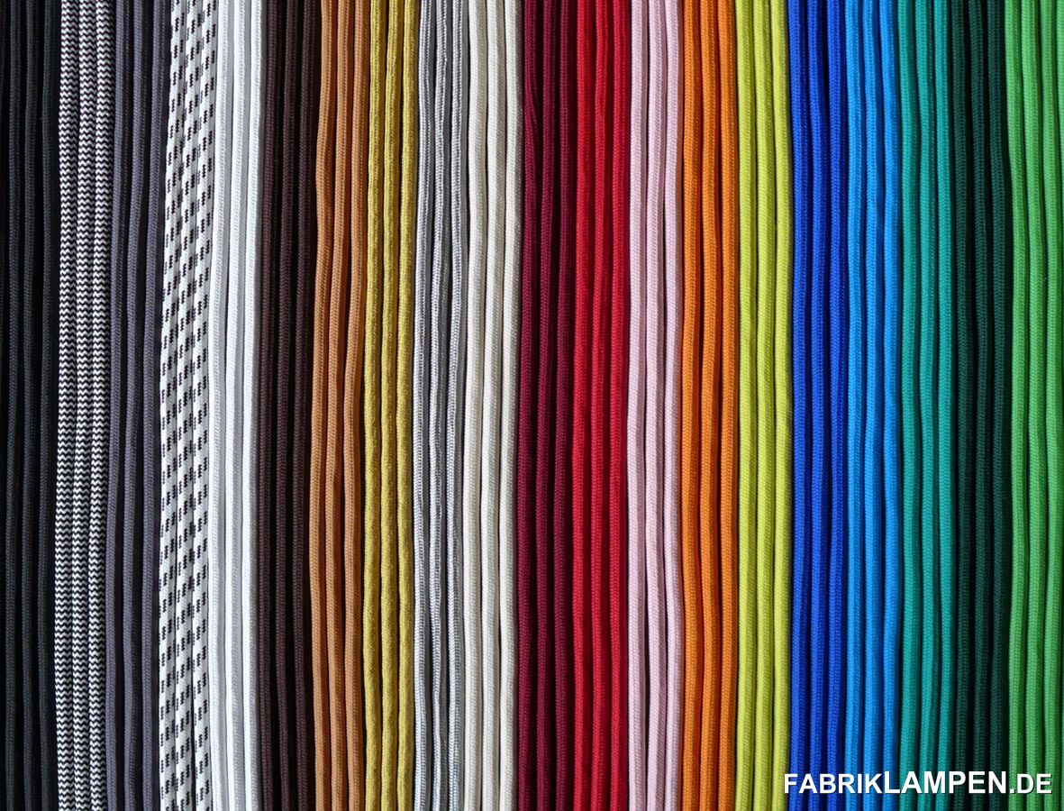 Textilkabel, Fabriklampen, Industrielampen
